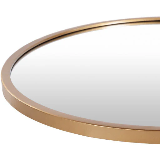 Surya Wall Decor & Mirrors Carmen Modern Round Wall Mirror Gold Finish RME-001 Multiple Sizes Available - Image 19