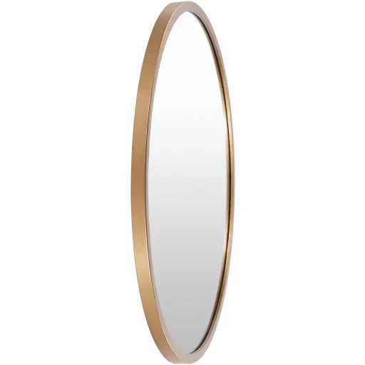 Surya Wall Decor & Mirrors Carmen Modern Round Wall Mirror Gold Finish RME-001 Multiple Sizes Available - Image 21