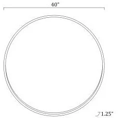 Surya Wall Decor & Mirrors Carmen Modern Round Wall Mirror Gold Finish RME-001 Multiple Sizes Available - Image 7