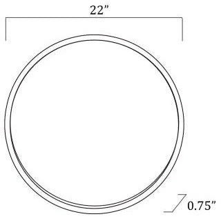 Surya Wall Decor & Mirrors Carmen Modern Round Wall Mirror Gold Finish RME-001 Multiple Sizes Available - Image 9