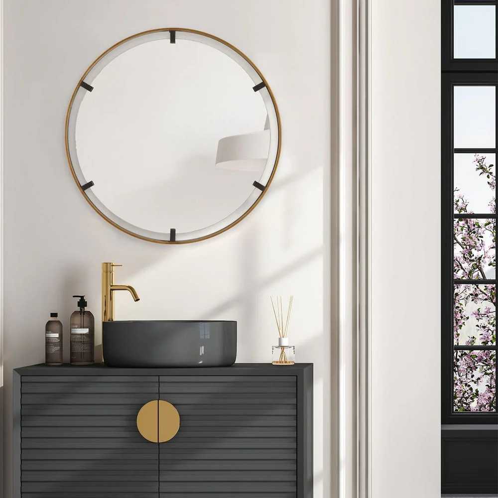 Casa Bella Living Round Floating Mirror