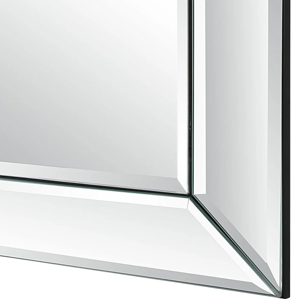 Casa Bella Living Beveled Mirror Panels Frame Mirror - Image 5