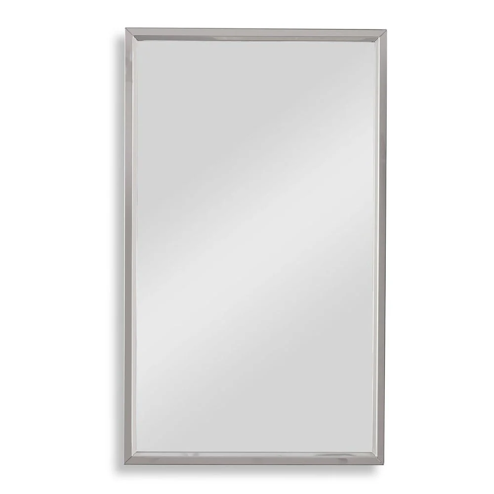 Casa Bella Living Stainless Steel Framed Mirror - Image 4