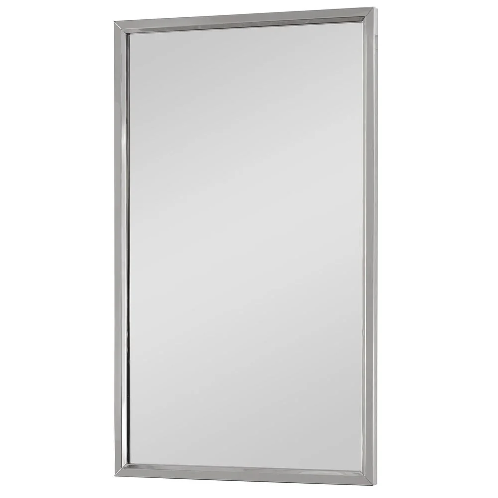 Casa Bella Living Stainless Steel Framed Mirror - Image 5