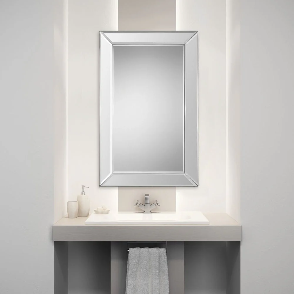 Casa Bella Living Framed By Beveled Mirror Panels Mirror - Image 3