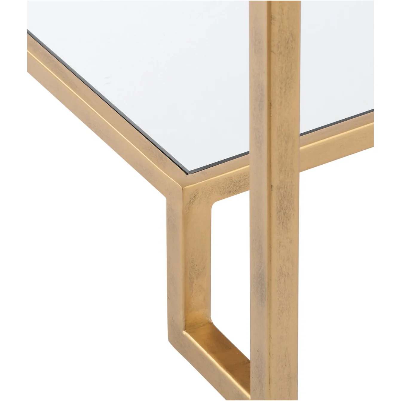 Casa Bella Living Iron Finished In Rich Antique Gold End Table - Image 6
