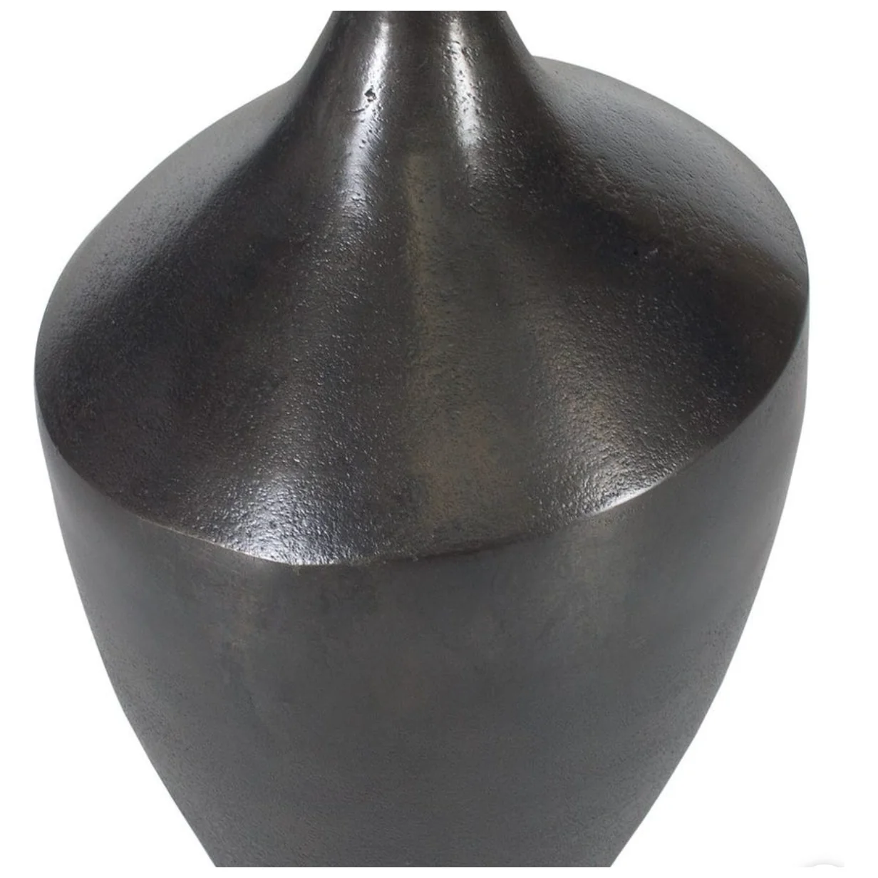 Casa Bella Living Rich Dark Brown Aluminum Accent Table - Image 11
