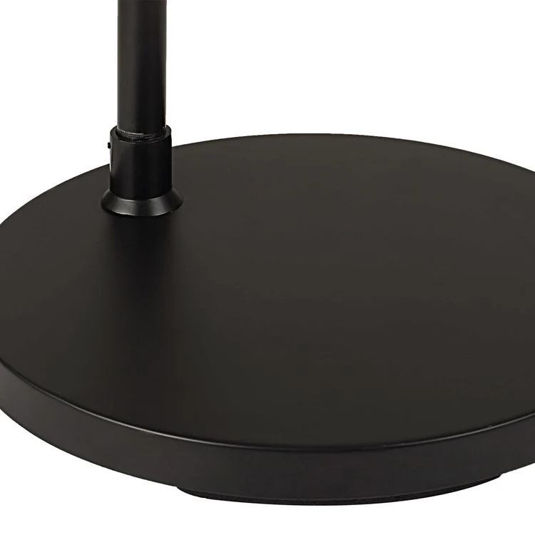 Casa Bella Living Black Finished Metal Arched Floor Lamp - Image 4
