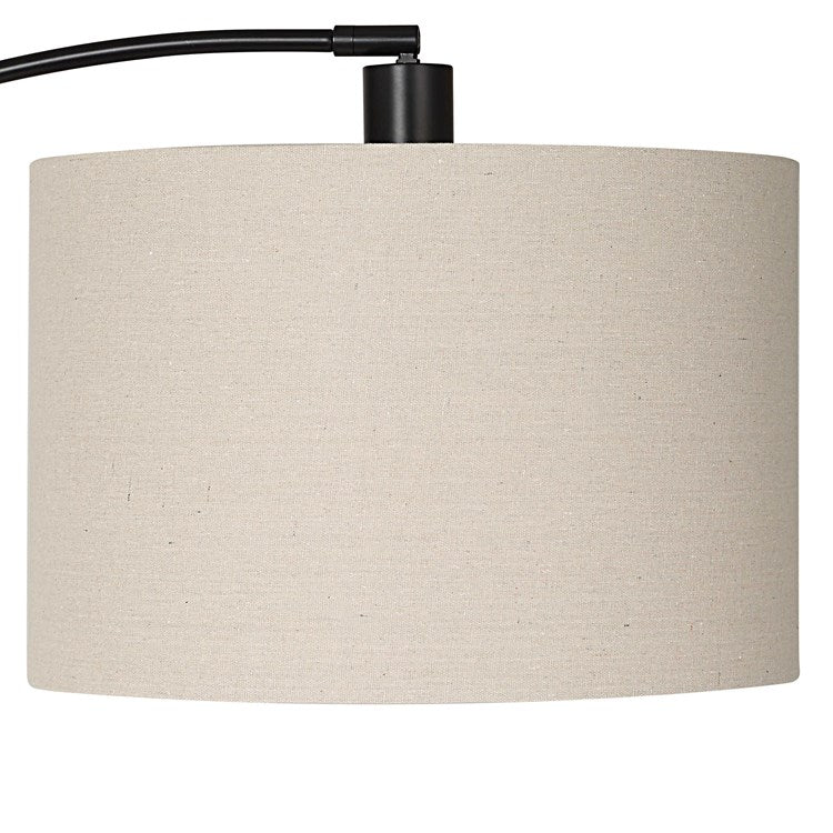 Casa Bella Living Black Finished Metal Arched Floor Lamp - Image 5