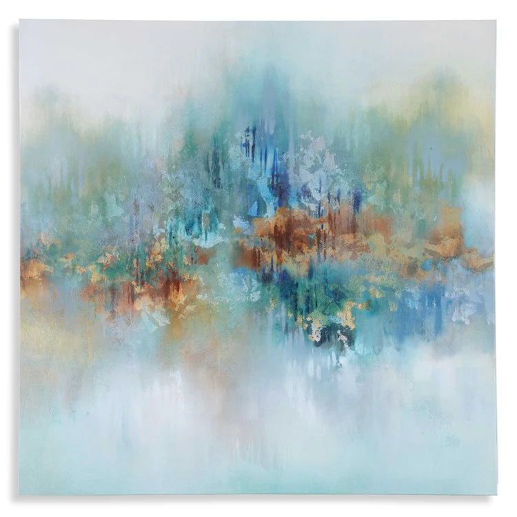 Casa Bella Living Modern Earth-tones Frameless Canvas - Image 2