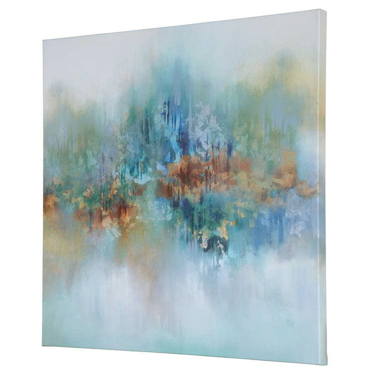 Casa Bella Living Modern Earth-tones Frameless Canvas - Image 3