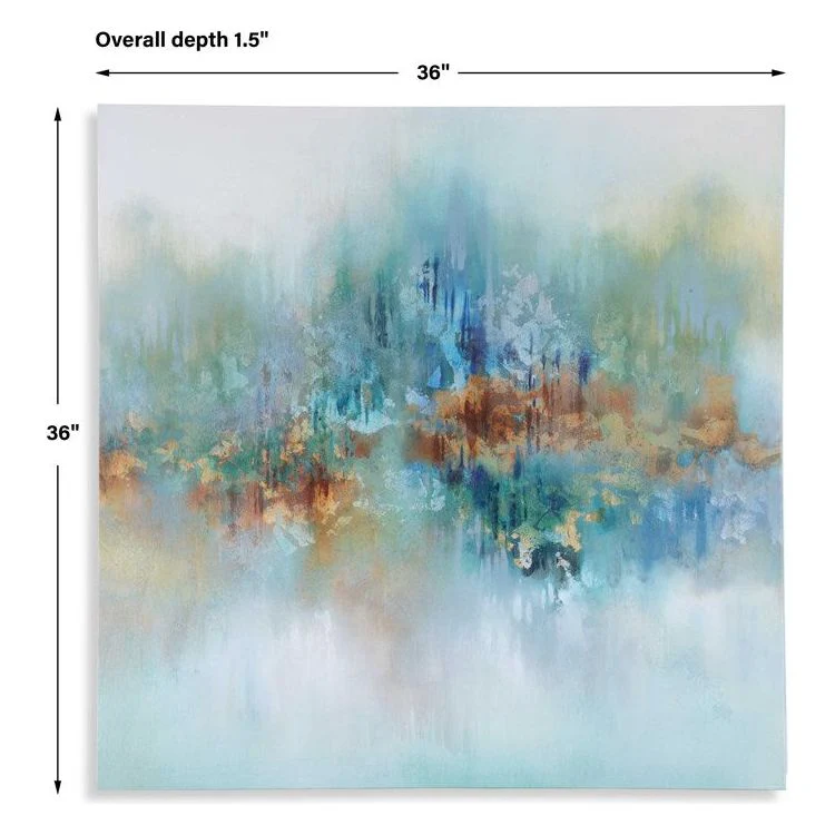 Casa Bella Living Modern Earth-tones Frameless Canvas - Image 4