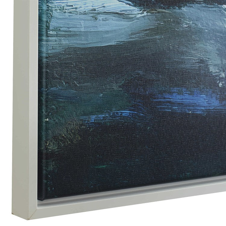 Casa Bella Living Waves From The Ocean Wood Framed Canvas - Image 5