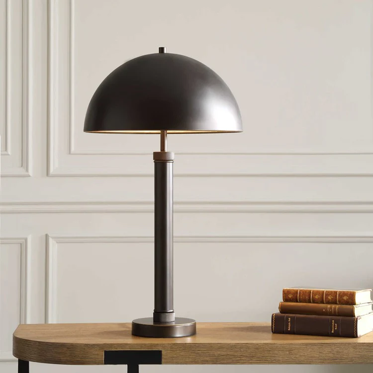 Casa Bella Living Dome Shaped All Metal Table Lamp