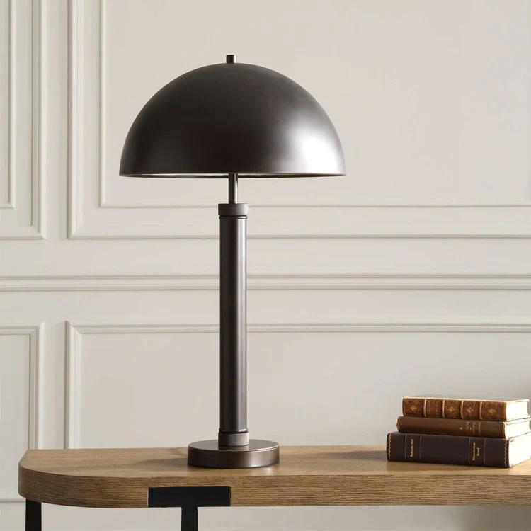 Casa Bella Living Dome Shaped All Metal Table Lamp - Image 2