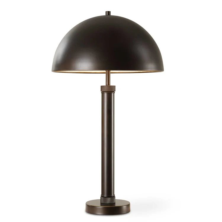 Casa Bella Living Dome Shaped All Metal Table Lamp - Image 3