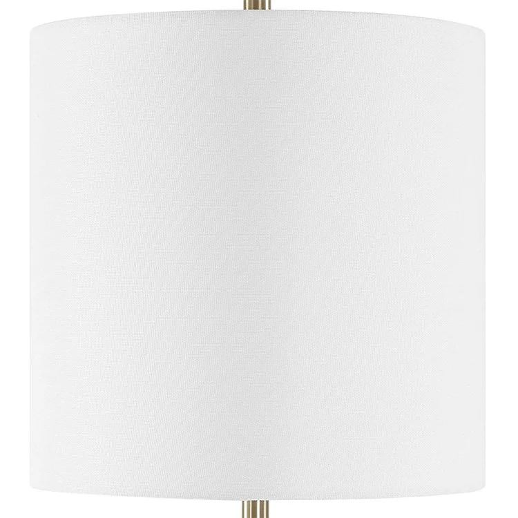 Casa Bella Living Black Marble Base Metal Buffet Lamp - Image 5