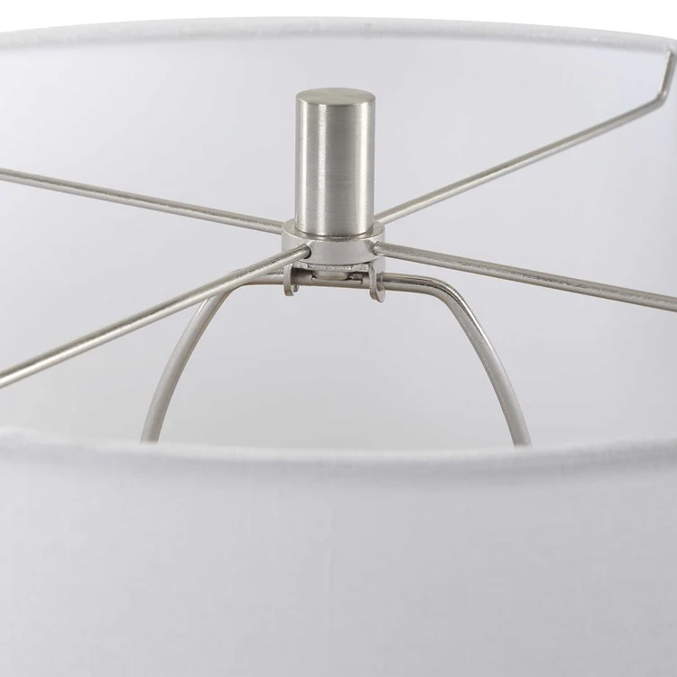 Casa Bella Living Teal Ceramic Table Lamp - Image 6
