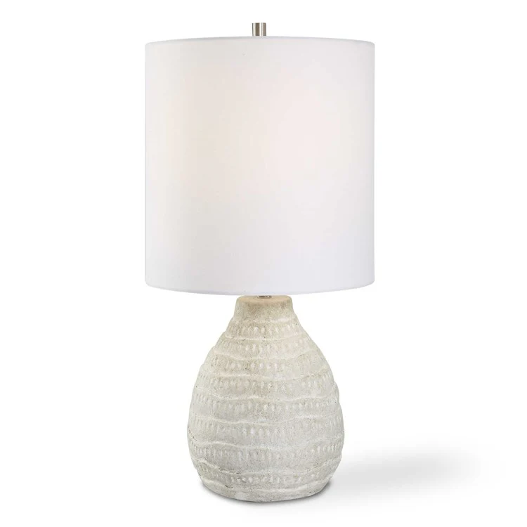 Casa Bella Living Antiqued White Wash Porcelain Ceramic Table Lamp ~ LAST CHANCE SALE ~ LIMITED QUANTITY - Image 3