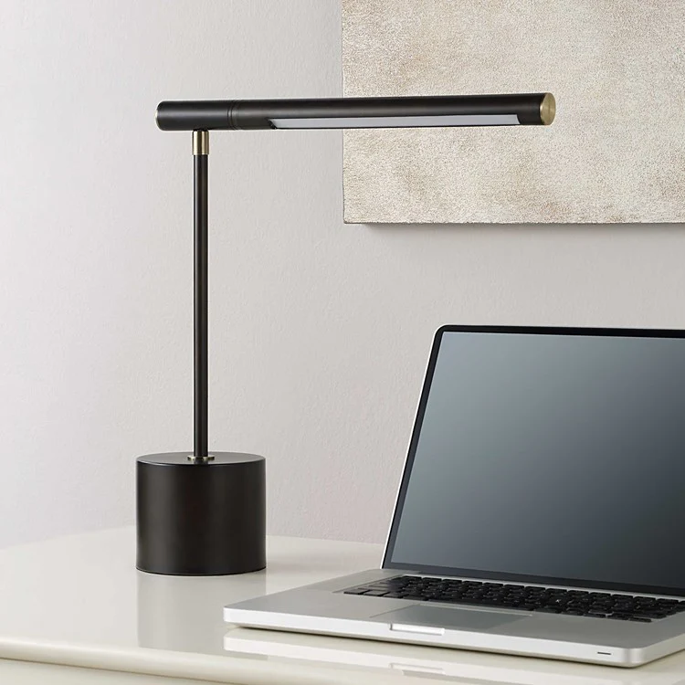 Casa Bella Living Rich Dark Bronze Horizontal Desk Lamp