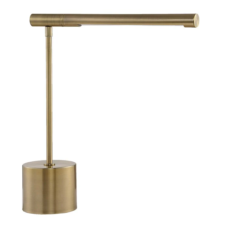 Casa Bella Living Finished Antique Brass Horizontal Desk Lamp - Image 6