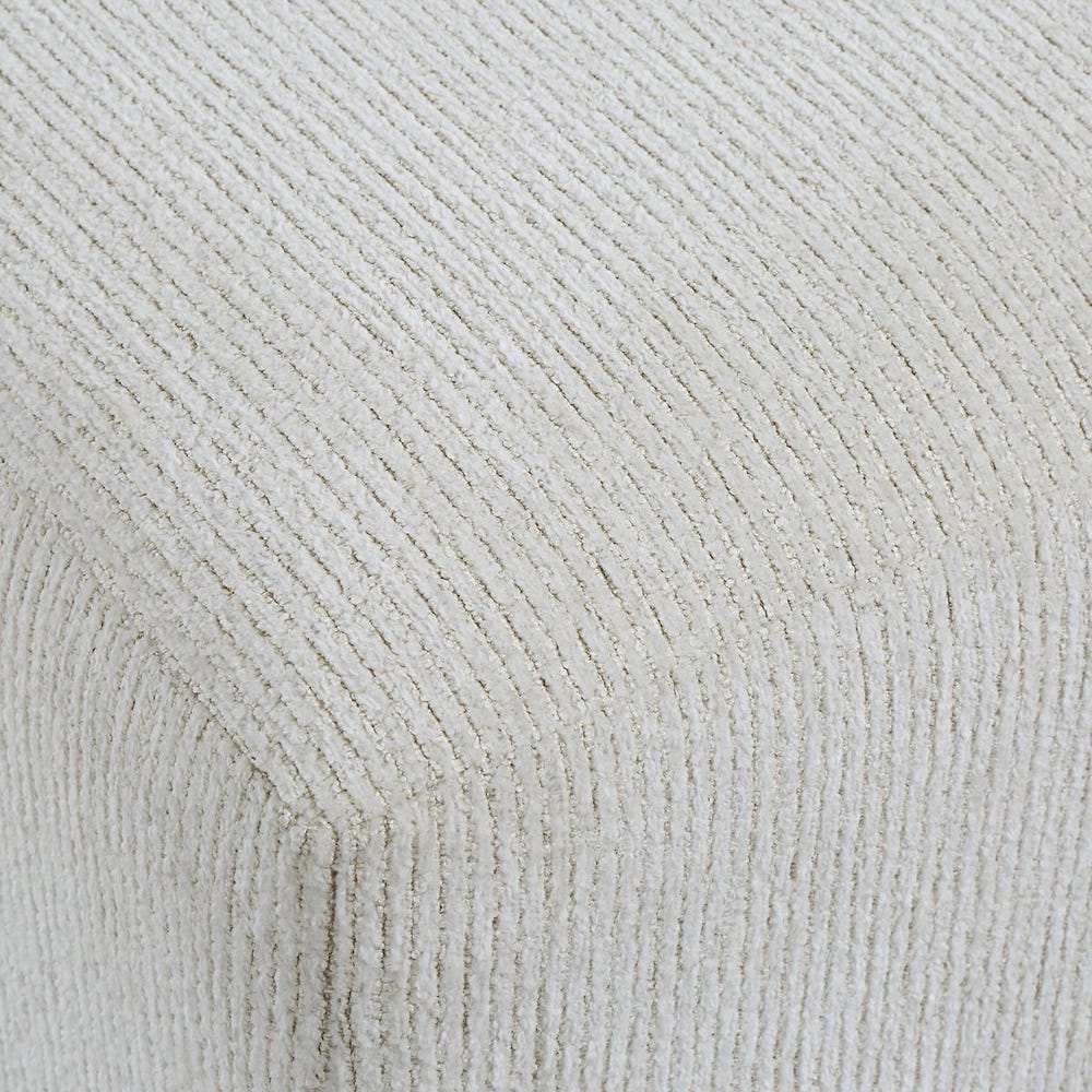 Casa Bella Living Off- White Rectangular Bench Stool - Image 6