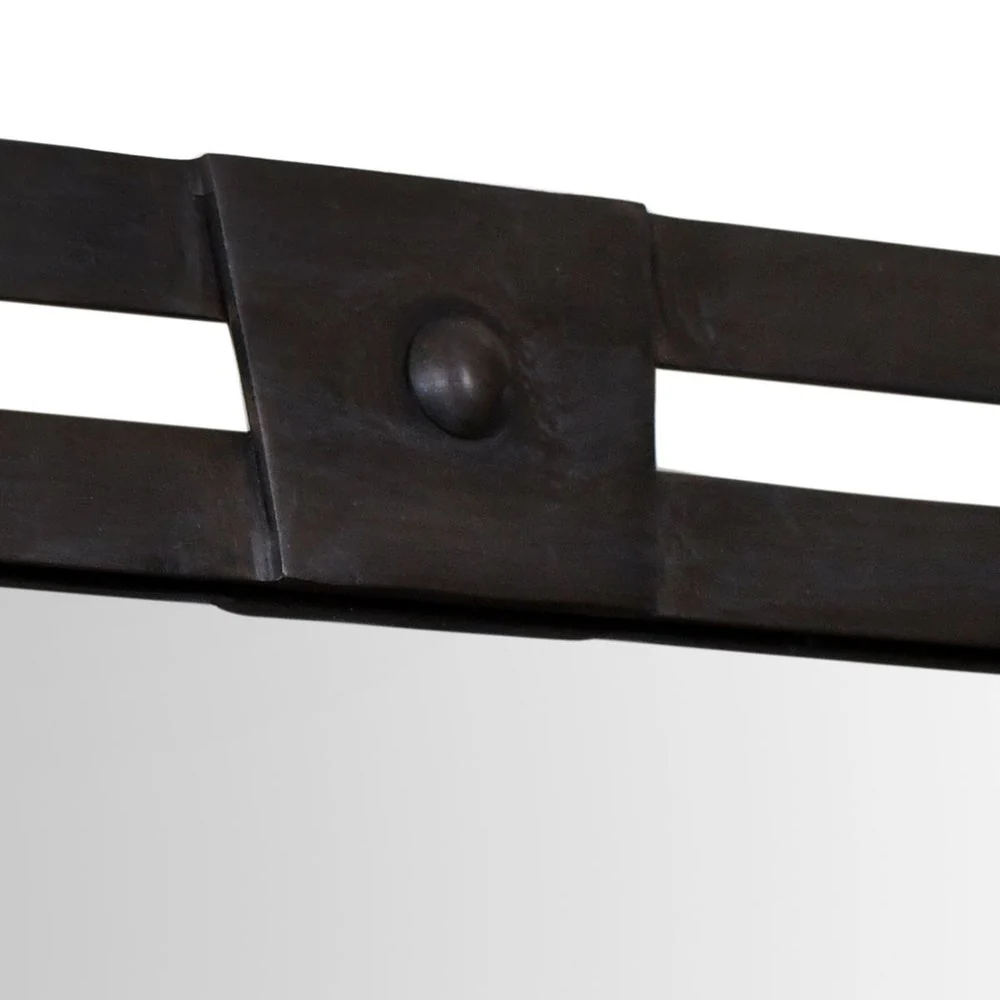 Casa Bella Living Dual Iron Framed Mirror - Image 5