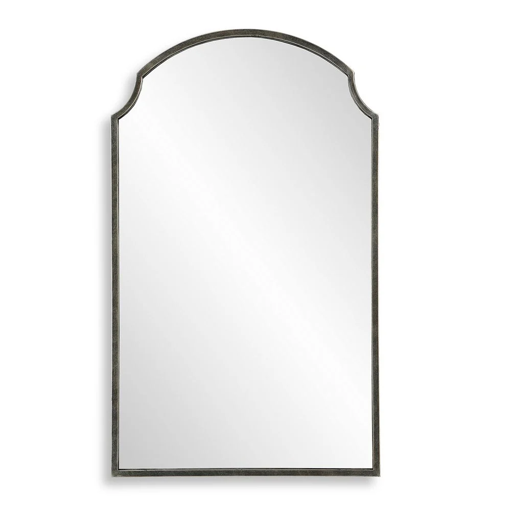 Casa Bella Living Curved Corners Hints of Gold And Silver Mirror - Image 4