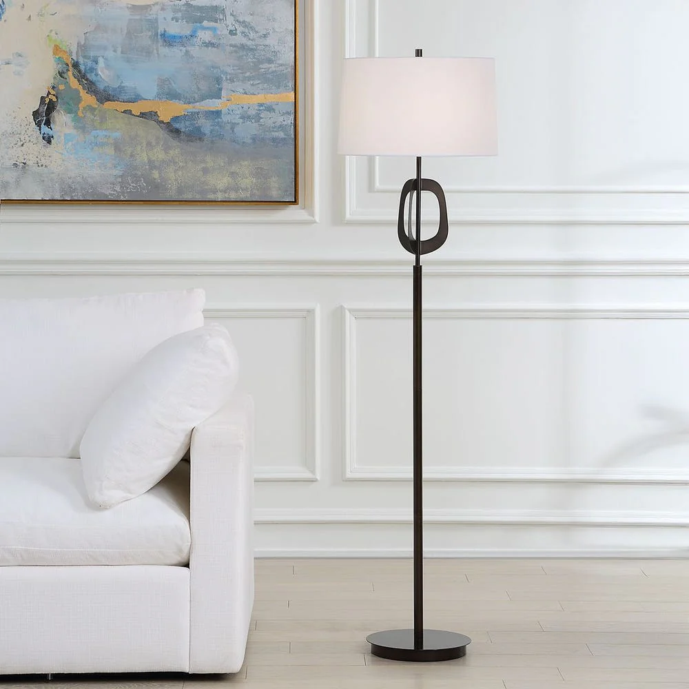Casa Bella Living Oil- Rubbed Bronze Floor Lamp - Image 3