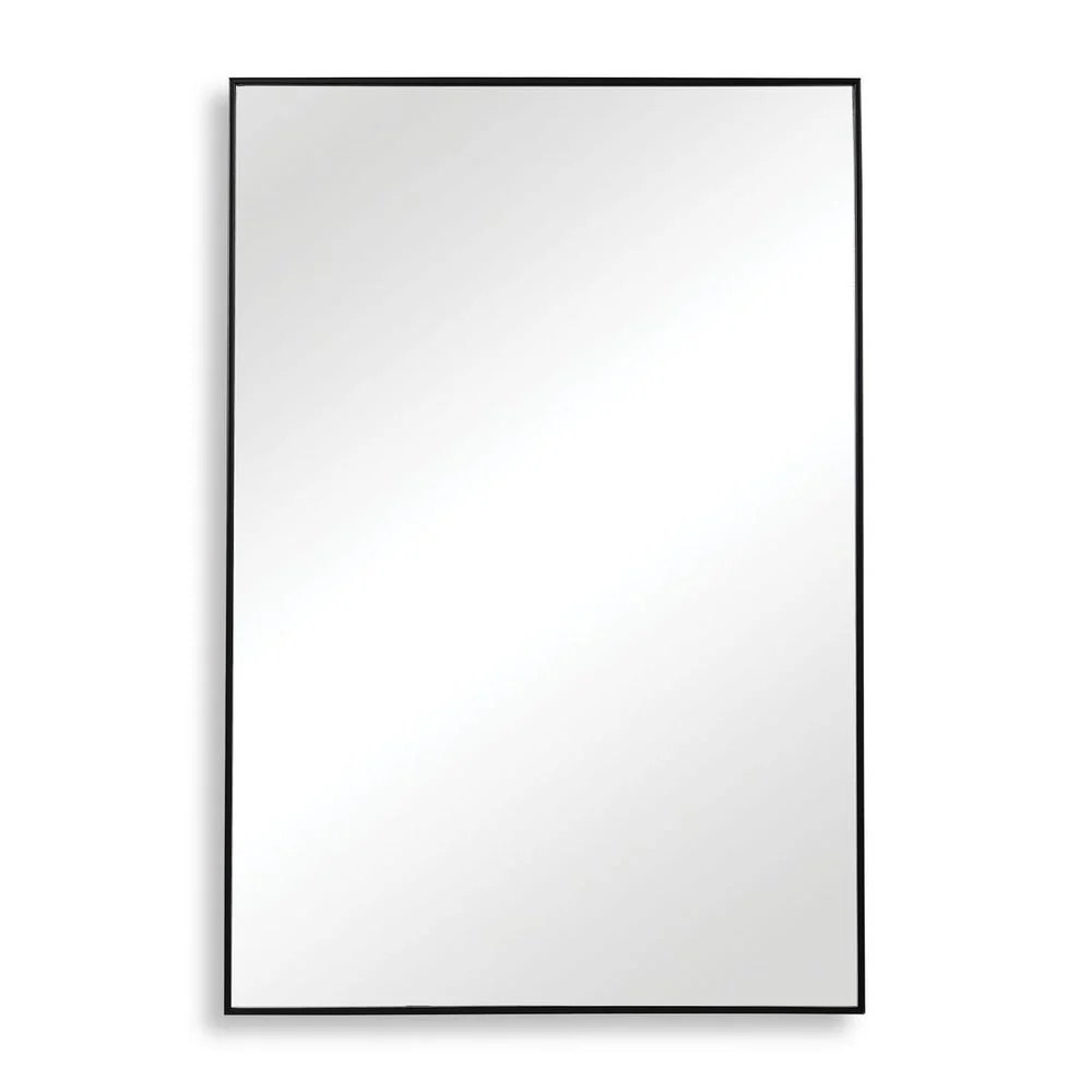 Casa Bella Living Thin Black Plain Mirror - Image 7
