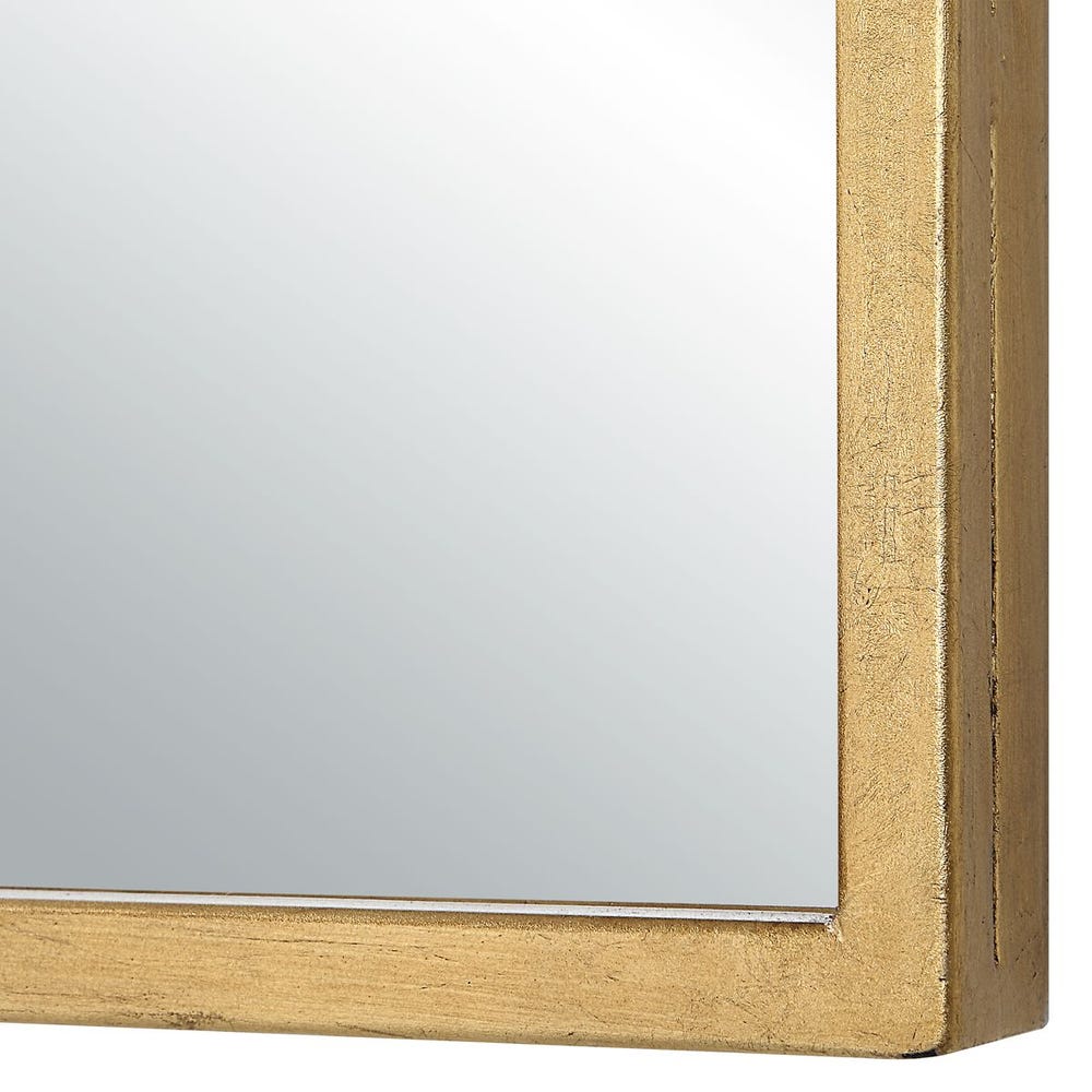 Casa Bella Living Moroccan Style Antique Gold Leaf Mirror - Image 6