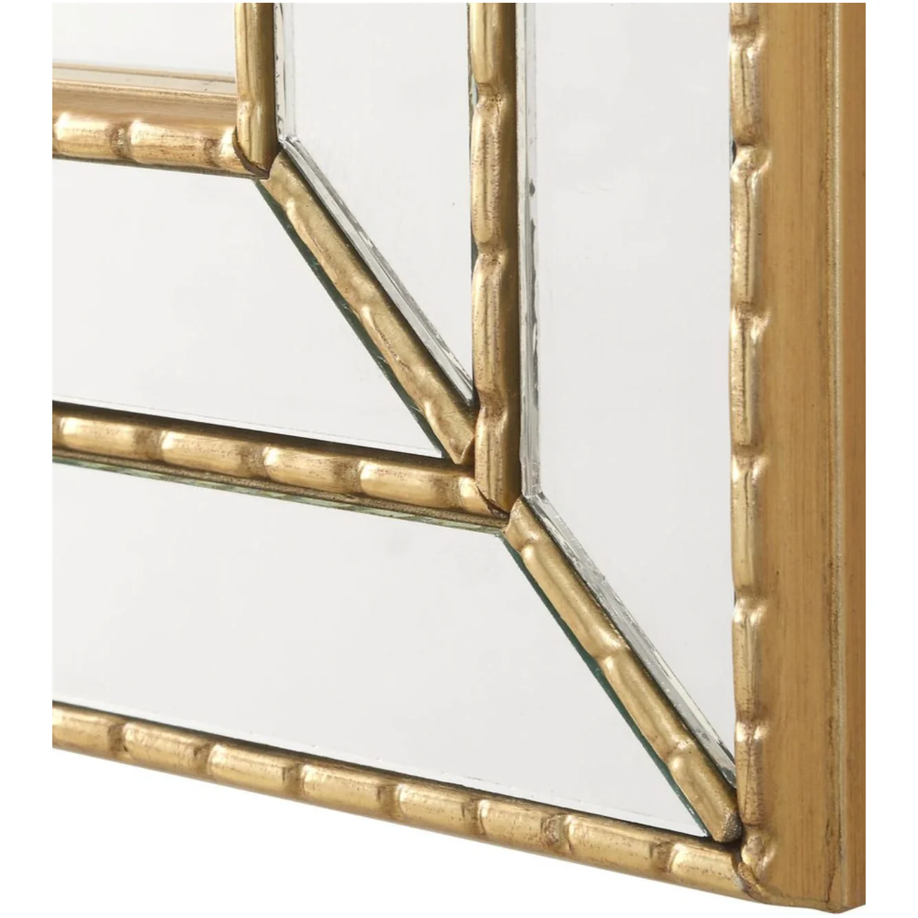 Casa Bella Living Metallic Gold Framed Mirror - Image 5