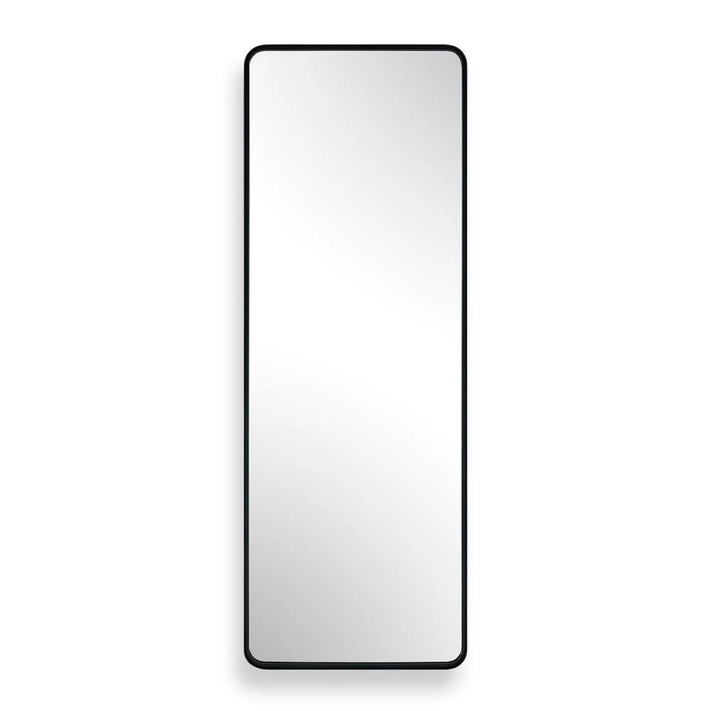 Casa Bella Living Satin Black Rectangular Mirror - Image 3