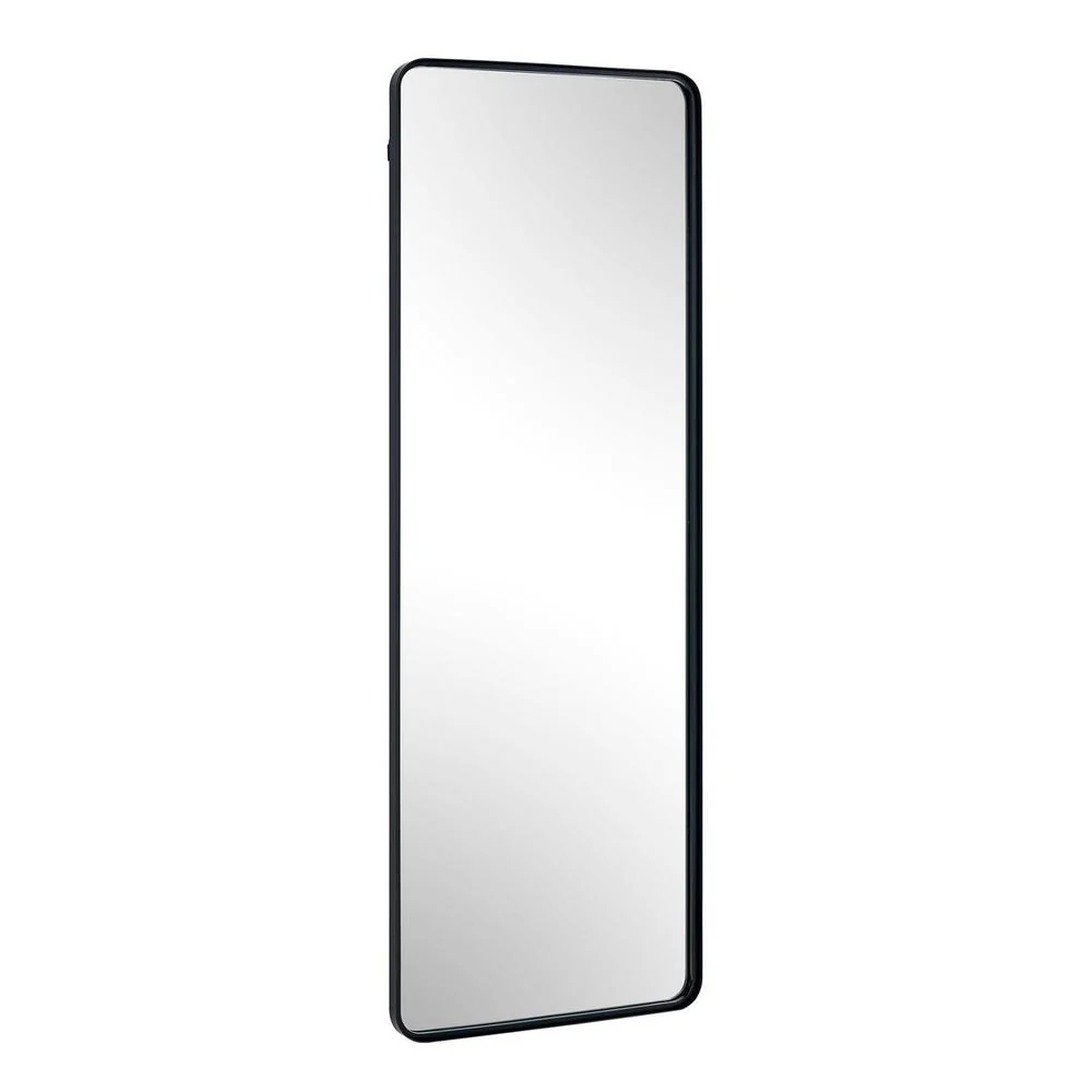 Casa Bella Living Satin Black Rectangular Mirror - Image 4