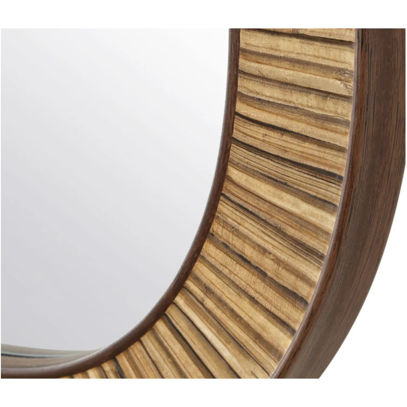 Casa Bella Living Woven Natural Rectangular Mirror - Image 5