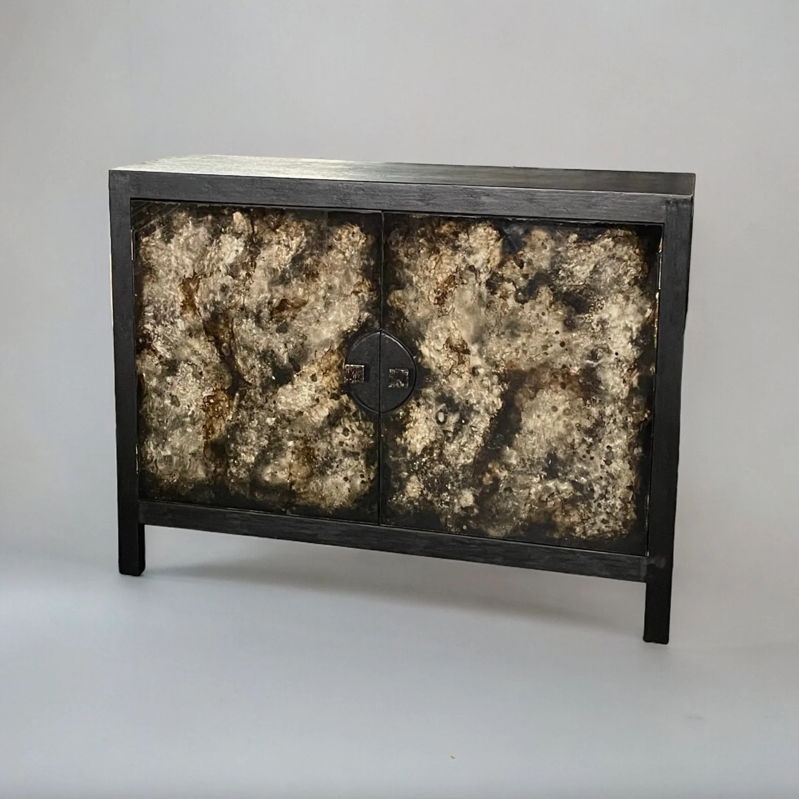 Casa Bonita Modern Rustic Carrara Chest