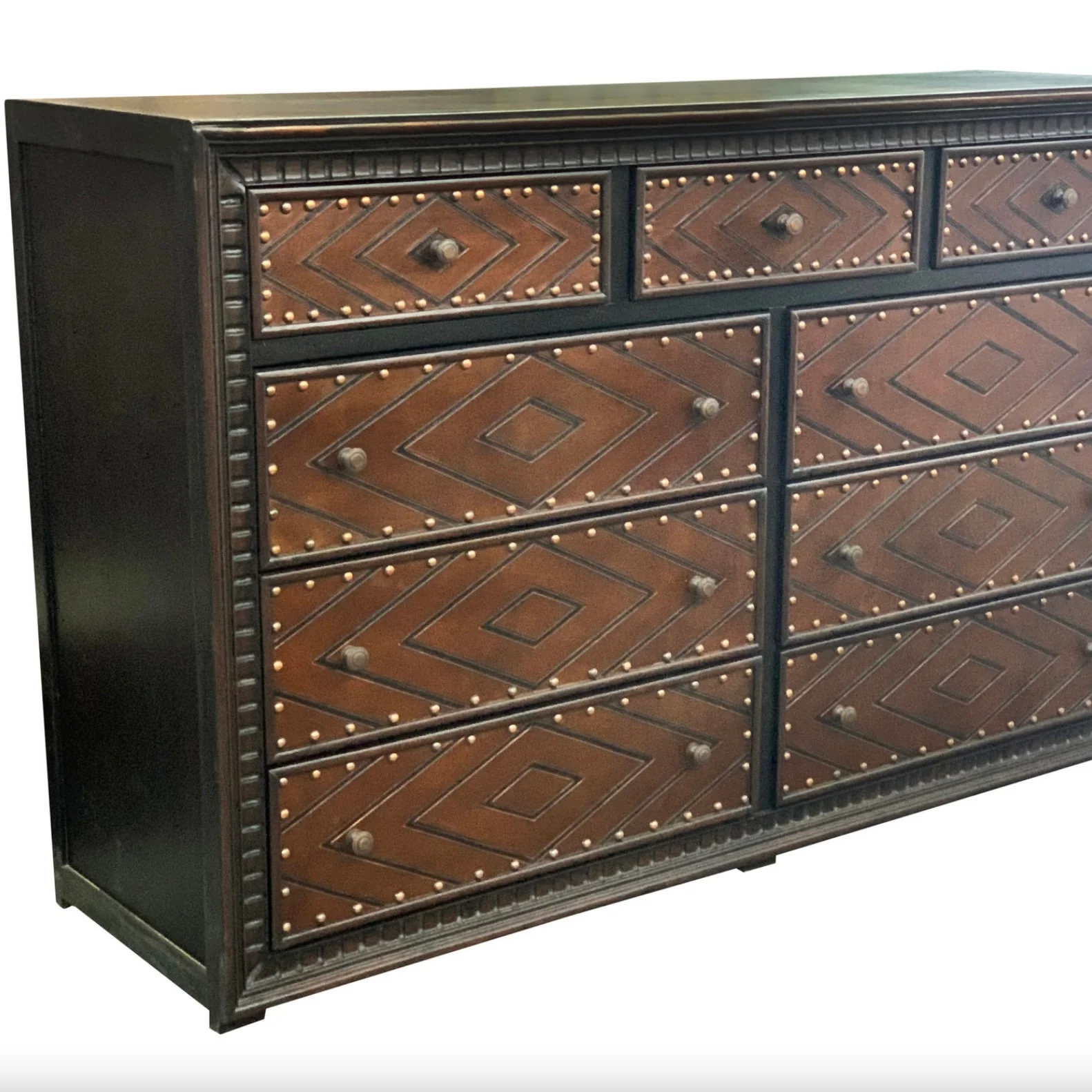 Casa Bonita Modern Rustic Carson Dresser 9 Drawers