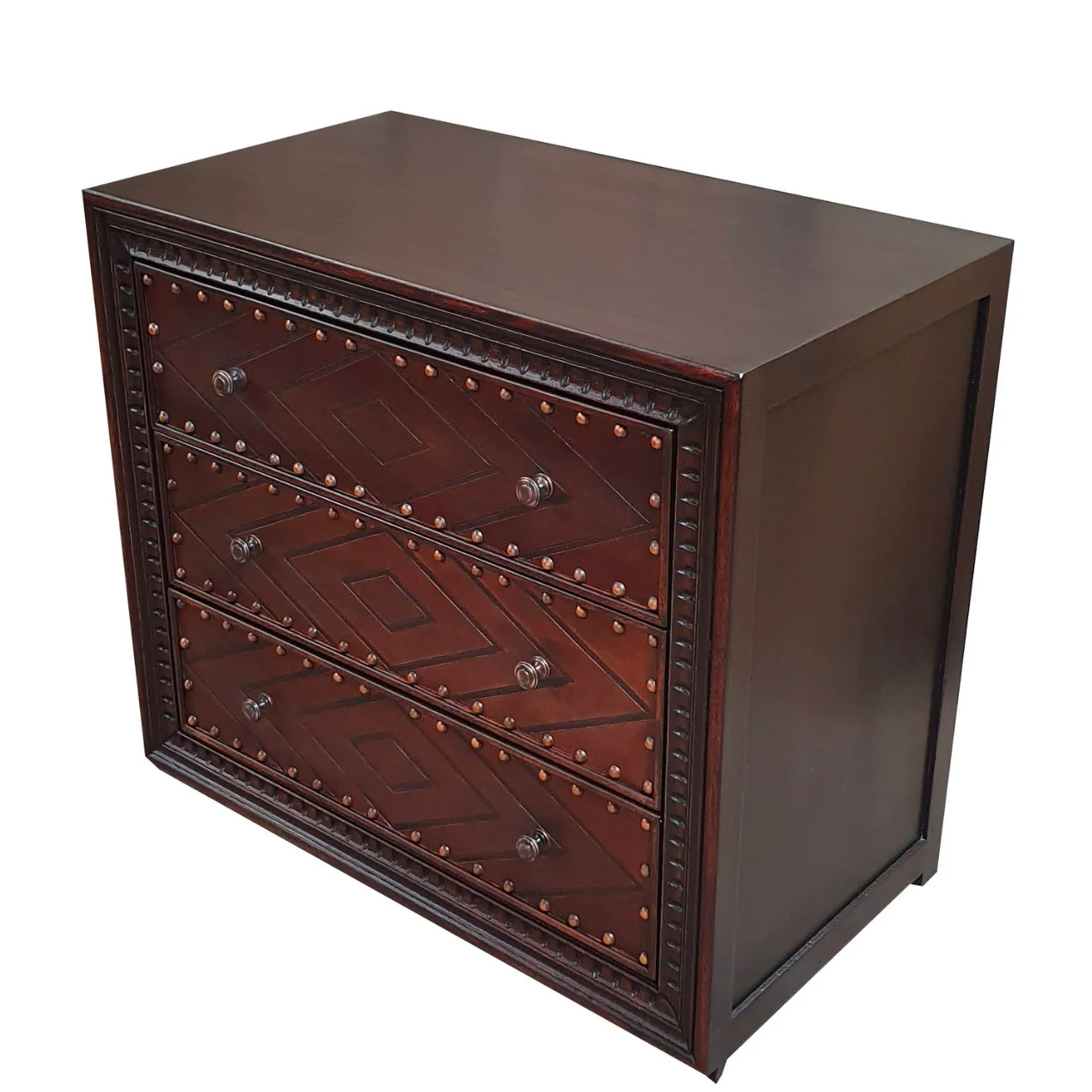 Casa Bonita Modern Rustic Carson Nightstand - Image 2