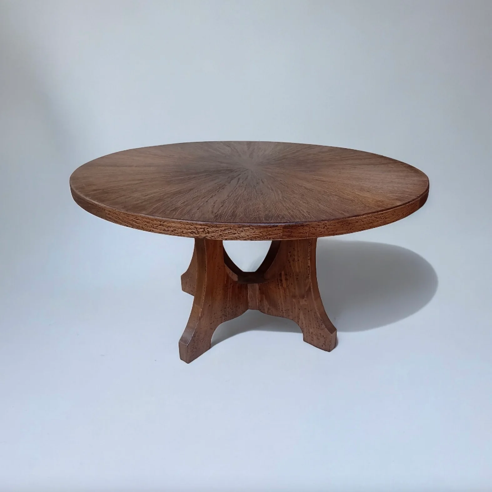 Casa Bonita Modern Rustic Fairmont Golden Brown Dining Table