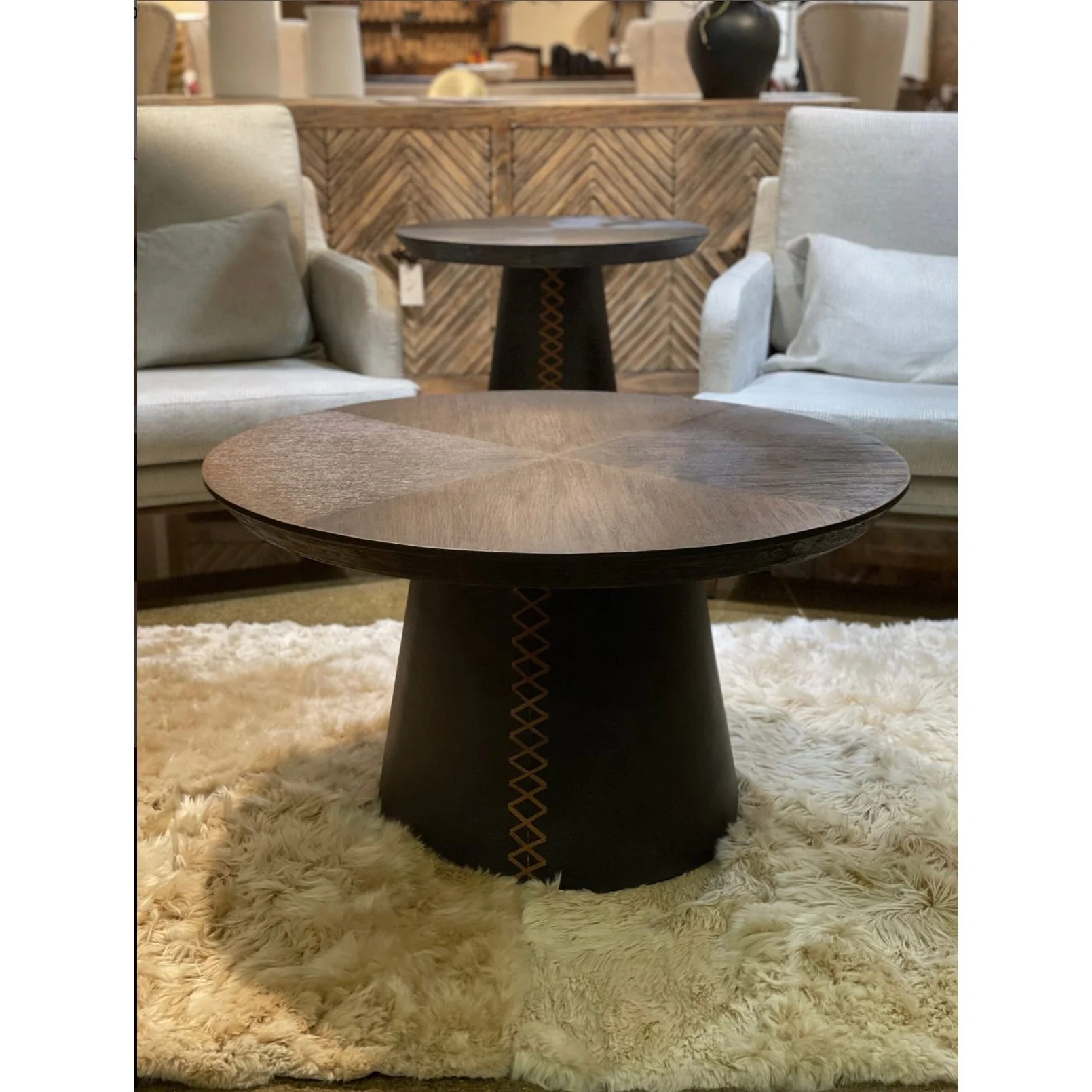 Casa Bonita Modern Rustic Lucca End Table - Image 2