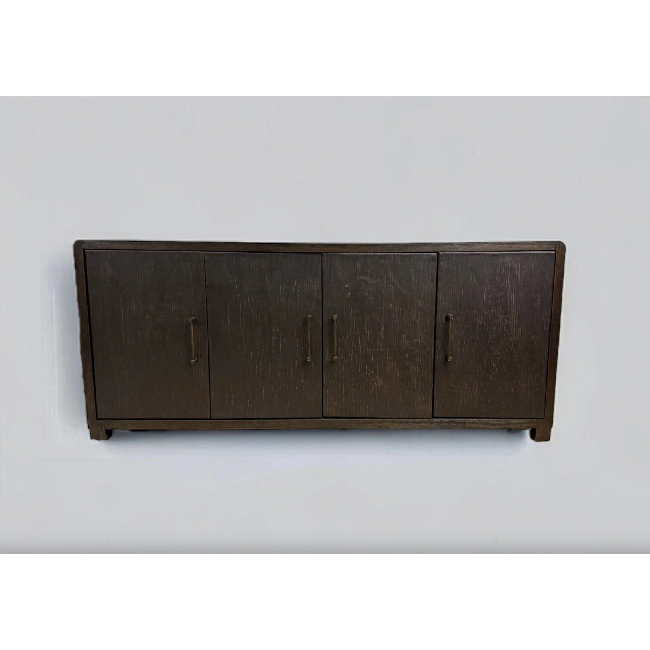 Casa Bonita Modern Rustic Lucca Leather Buffet - Image 2