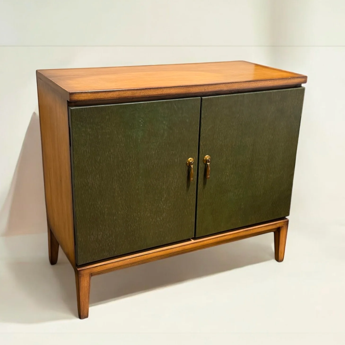 Casa Bonita Modern Rustic Rafael Leather Chest - Image 2