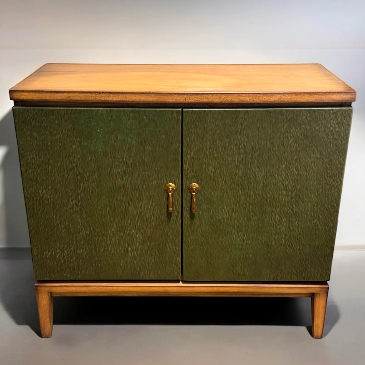 Casa Bonita Modern Rustic Rafael Leather Chest - Image 3