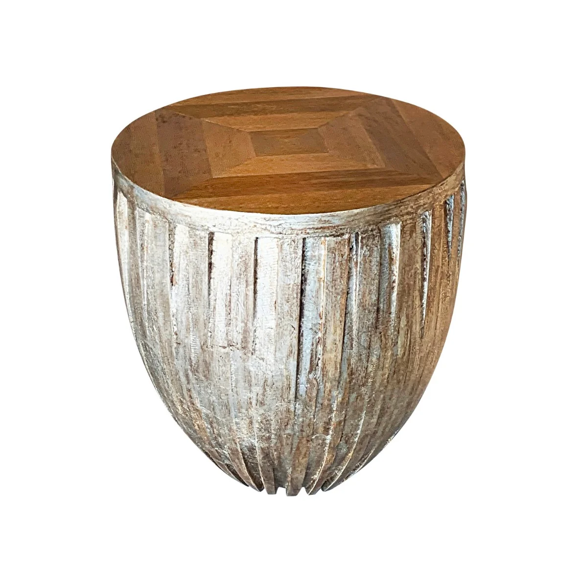 Casa Bonita Modern Rustic Selva End Table