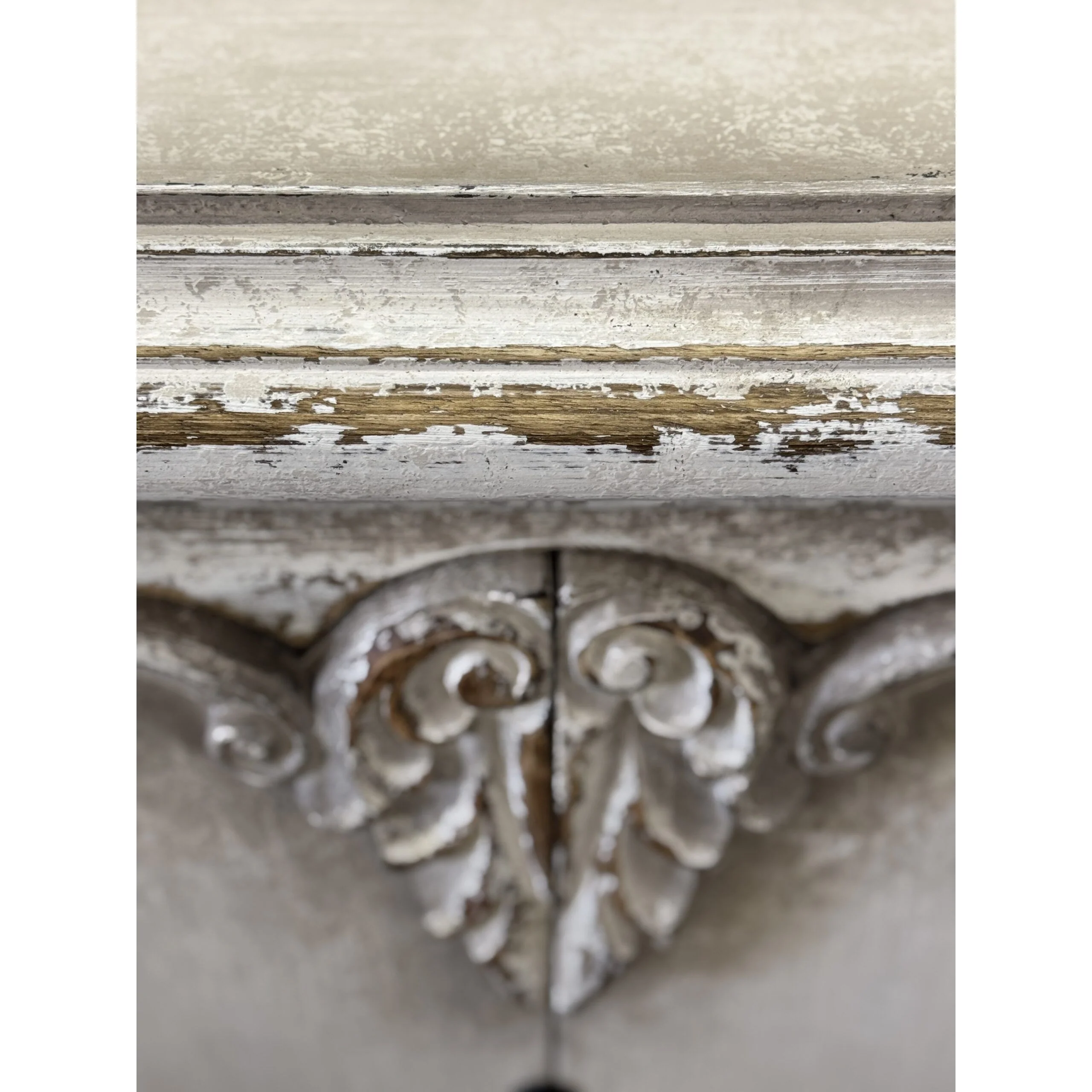 Casa Bonita Peruvian Hand-Painted Carved Wood Patona Console Table - Image 5