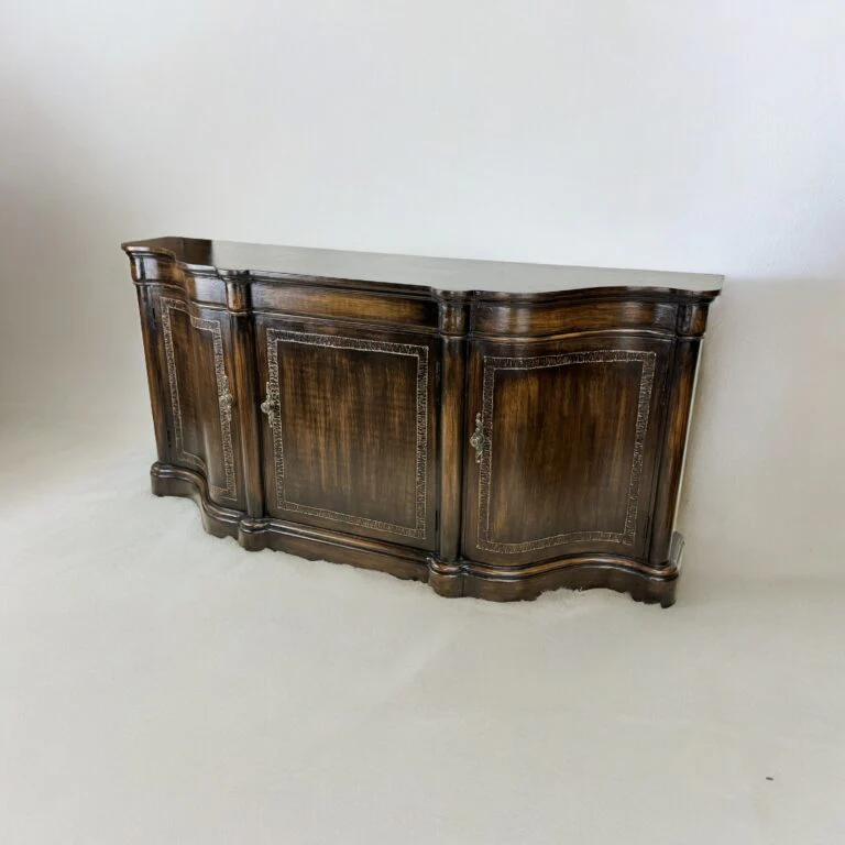 Casa Bonita Peruvian Hand-Painted Carved Wood Ravello Buffet - Image 2