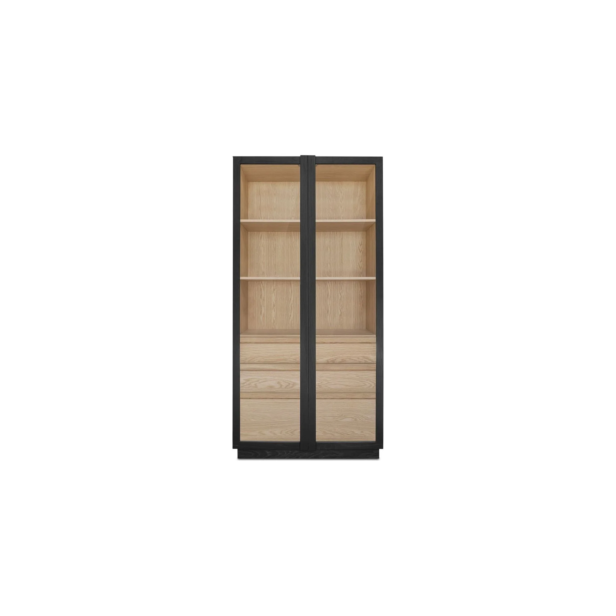 Moe’s Home Collection Charlotte Black Tall Cabinet