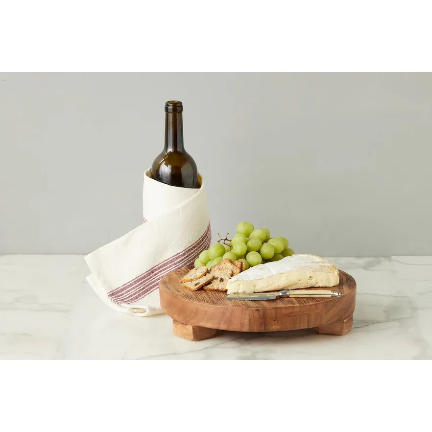 etúHOME Classic Medium Round Reclaimed Acacia Trivet Riser ~ IN-STORE PURCHASE ONLY - Image 6