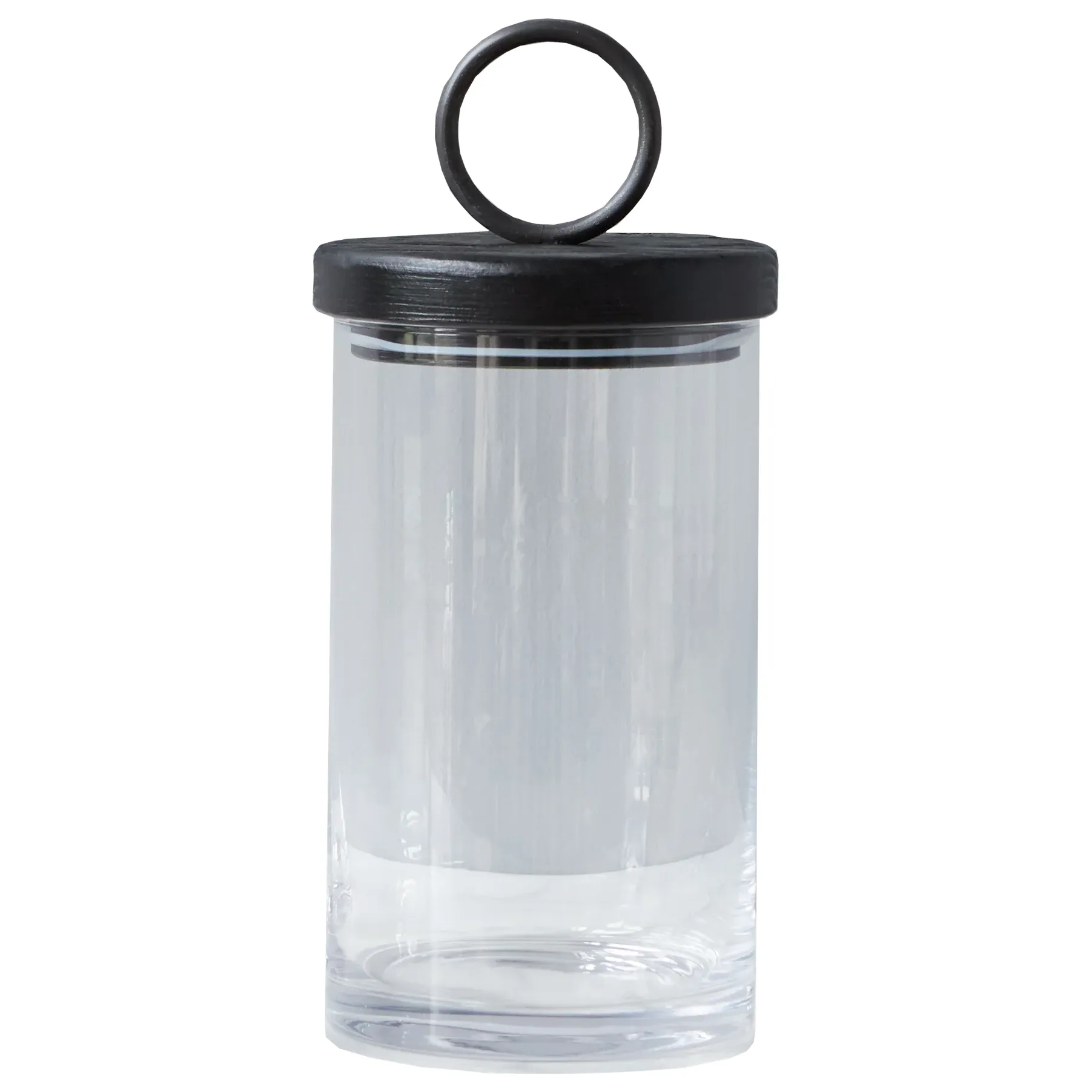 etúHOME Black Ring Top Set of 3 Glass Canisters ~ IN-STORE PURCHASE ONLY - Image 14