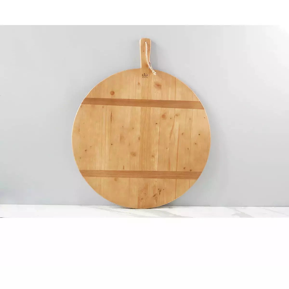etúHOME Round Pine Extra Large Charcuterie Board ~ IN-STORE PURCHASE ONLY - Image 2